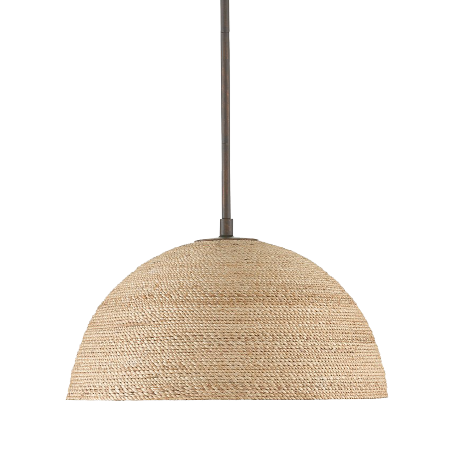 Pendentif Tobago en corde naturelle