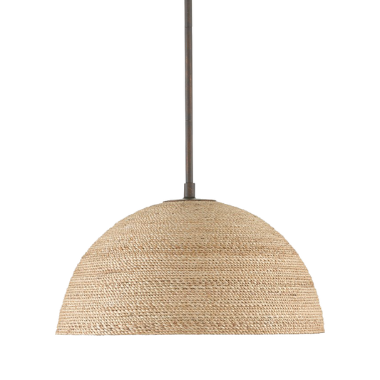 Pendentif Tobago en corde naturelle