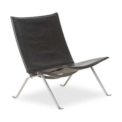 Chaise vintage Kjaerholm PK22